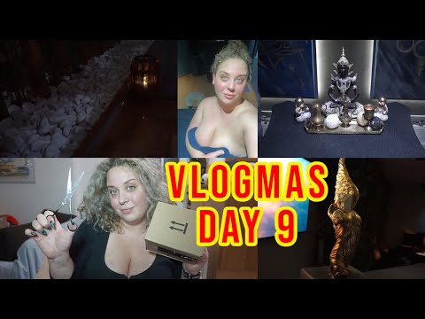 Ζεστές Πέτρες & Unboxing Καλλυντικών 🪨 Vlogmas Day 9 | AnotherMakeupWorld