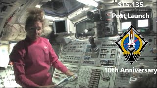 STS-135- Post Launch (Full Mission Day 1 - Part 2)