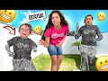 SARAH BRINCA DE PEGA-PEGA ESTÁTUA COM ELOAH E SUA FAMÍLIA !!!