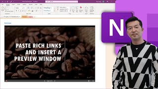 Paste Rich Links into OneNote to embed Preview Windows in the Note Page screenshot 5