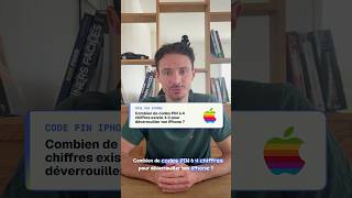 Combien de code pin différents pour déverrouiller ton IPhone ? #maths #college #apple #iphone