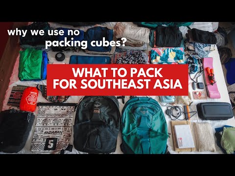 Video: Pakaian Apa untuk Asia Tenggara: Apa yang Perlu Dikemas