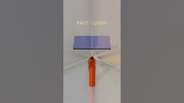 Mind-Blowing Cloth Simulation! | 🔥 16 to 262,144 Faces Tested! 🧵✨ #Blender #Simulation