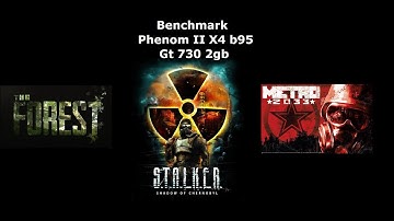 Phenom II X4 b95+GT 730 2gb benchmark