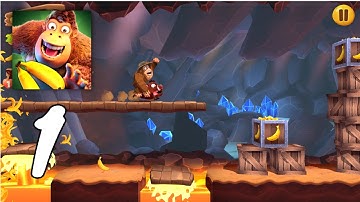 Banana Kong 2 Gameplay Walkthrough #1 (Android, IOS)