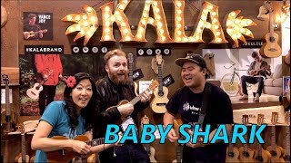 Video thumbnail of "Baby Shark (Chords) // Easy Ukulele Play-Along"