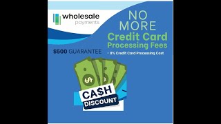 WHOLESALE PAYMENTS RESTAURANTS CASH DISCOUNT