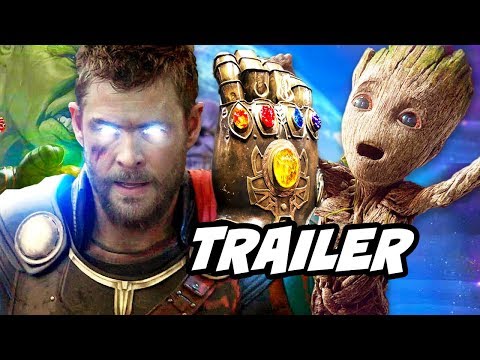 Avengers Infinity War Trailer 2 - Thor Meets Guardians of The Galaxy