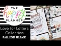 Love for Letters Collection Flip-Thru | The Happy Planner