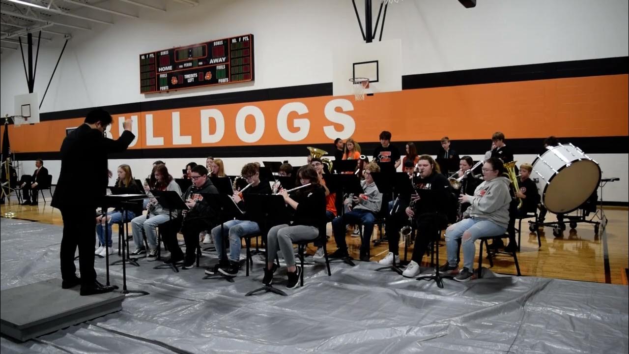 Elida Middle School Band Performs at Veterans Day Ceremony YouTube