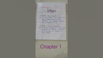 Learner diary class 7th maths chapter 1,2,3