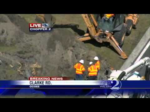 Road Closed After Water Main Breaks In Ocoee