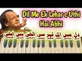 Dil me ek lehar c uthi hai abhi on harmonium  ghulam ali  mdk music academy