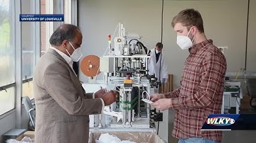 UofL researchers develop highly effective, reusable N95 masks