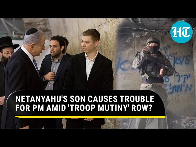 Netanyahu's Son Under Fire As IDF Soldier Arrested For Threat Over PM-Defence Minister Tussle | Gaza class=