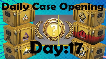 Opening A CS:GO Case everyday until I get a KNIFE! Day:17