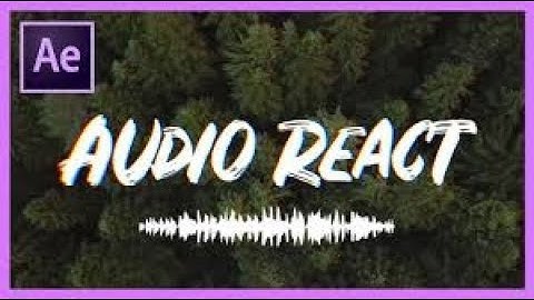 Audio React Any Object | Audio Reaction After Effects Tutorial