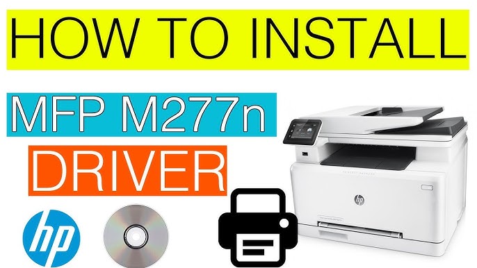 to install HP Color LaserJet Pro M277dw In Windows -