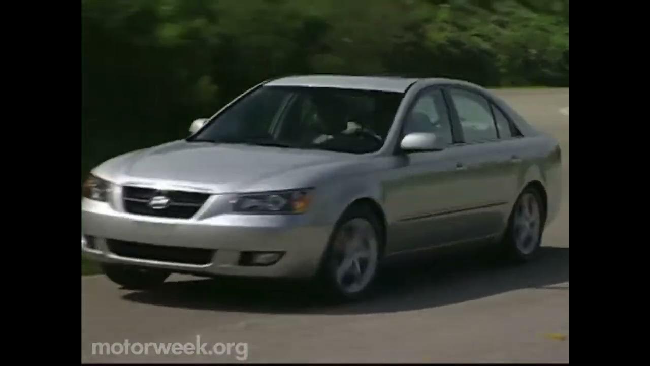 Motorweek 2006 Hyundai Sonata Road Test - YouTube