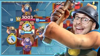 😍 FAVORITE SUPERCELL CARD! THEY WILL NEVER WORSE A MINER / Clash Royale
