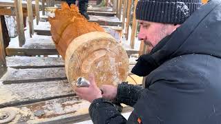 картинка: Три фрезы которые упростят вам монтаж, Входная группа с резными фигурами, для домика на дереве