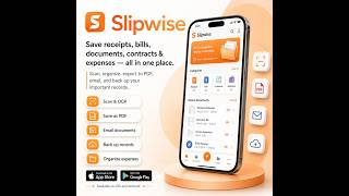 Slipwise - Document, receipt app.#android #iphone #document #scanner
