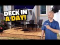 How to Build a Deck in a Day