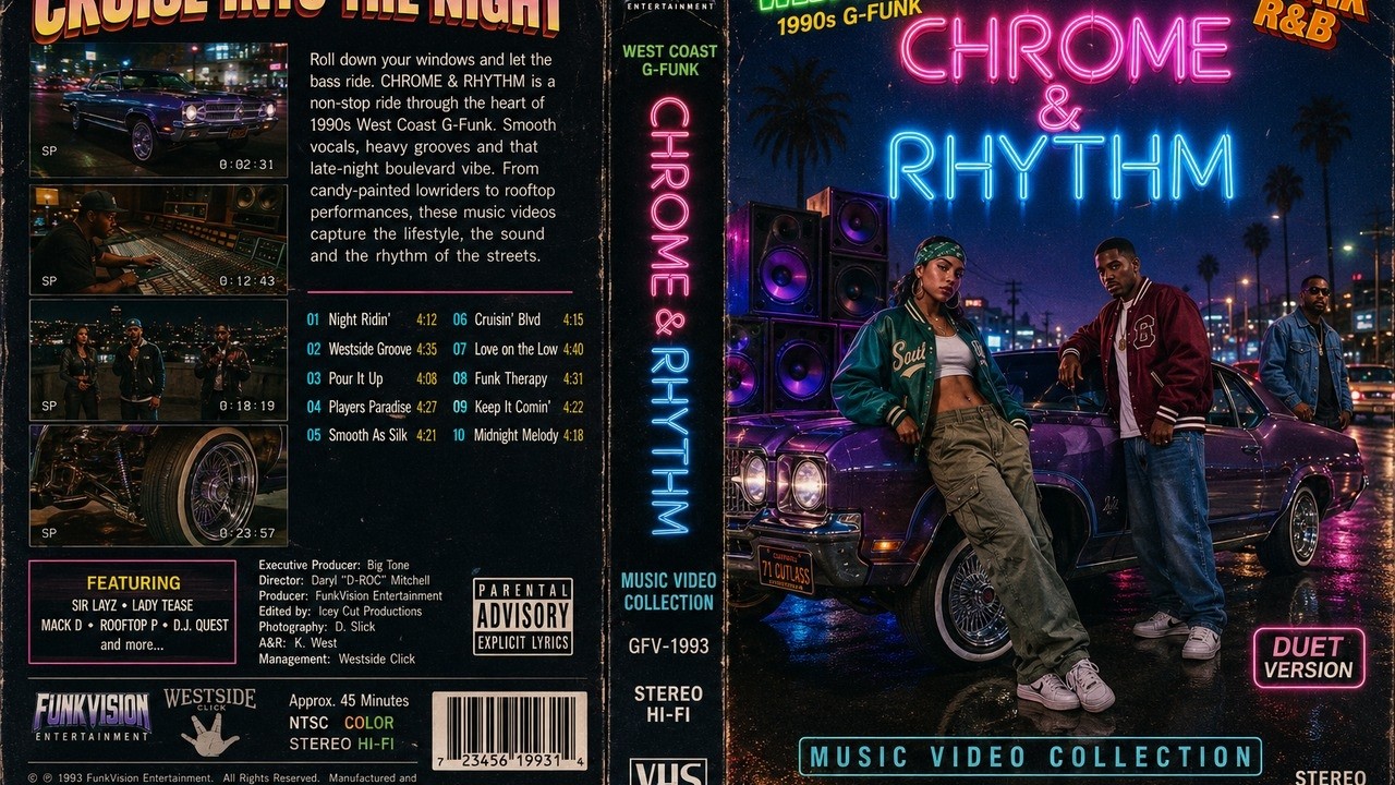 Laid-Back G-Funk Duet West Coast 2026 🎧💫 Easy Going Grooves