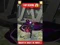 1 HP REVIVE MY BROTHER IN FREE FIRE 😱#freefire #shorts