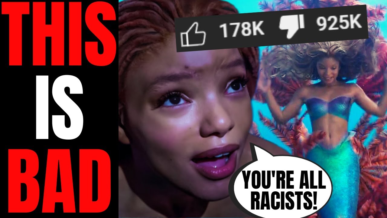 Little Mermaid Trailer Gets MASSIVE Backlash | You’re RACIST If You Don’t Like Disney’s Woke Trash!