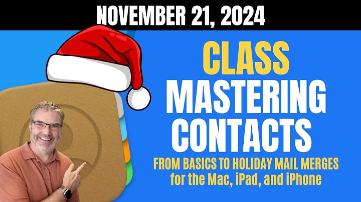 The ULTIMATE Guide to Managing Contacts on Mac, iPhone & iPad (2024 Tutorial)