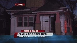 House fire leaves family in Milwaukee homeless for the holidays