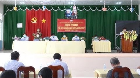 Ứng cử viên đại biểu HĐND tỉnh tiếp xúc cử tri huyện Tam Bình