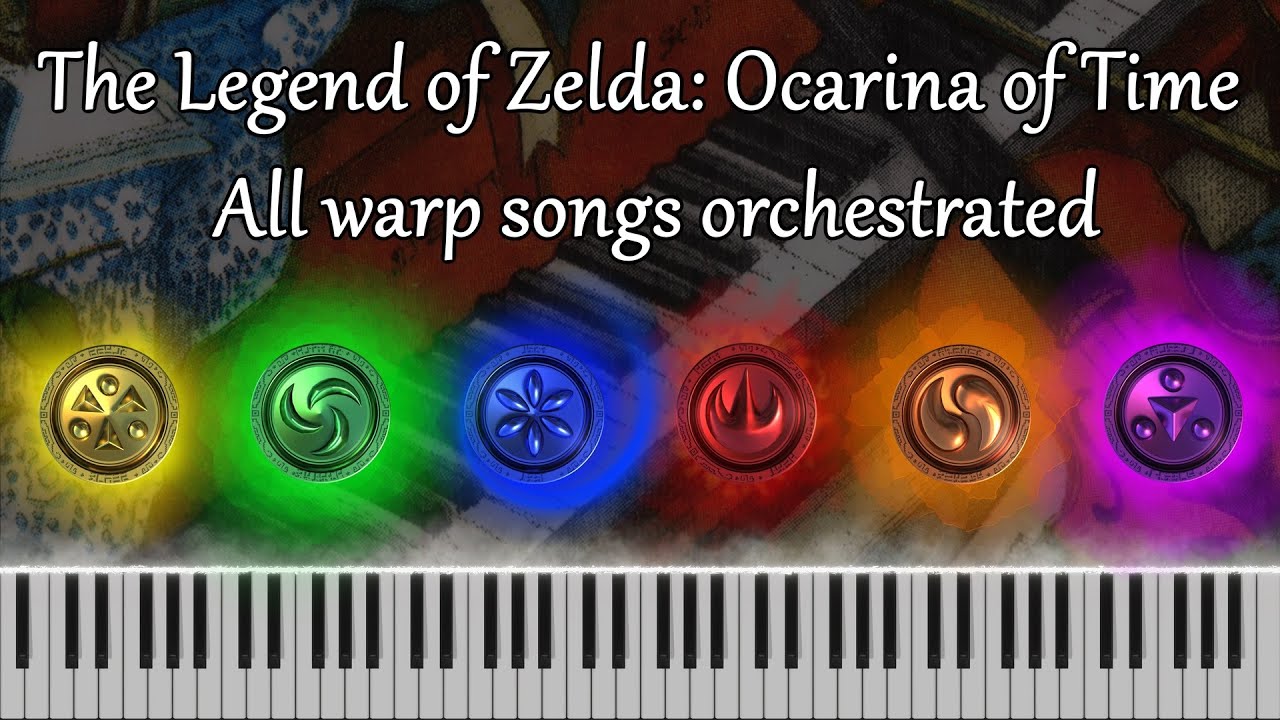 The Legend of Zelda - Ocarina of Time - Secret Warp Song! 