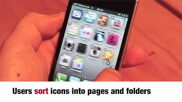 A Study on Icon Arrangement by Smartphone Users (CHI 2013 Video Preview)