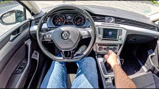 2015 Volkswagen Passat B8  [2.0 TDI 150Hp] |0100| POV Test Drive #2069 Joe Black