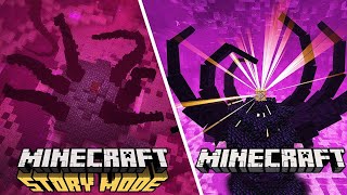 Destroying Wither Storm Command Block in Story Mode vs Minecraft