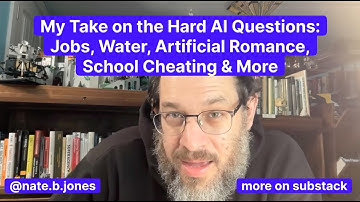 My Take on the Hard AI Questions: Jobs, Water, Artificial Romance, School Cheating & More