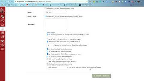 How to let students self enroll in your Canvas Course