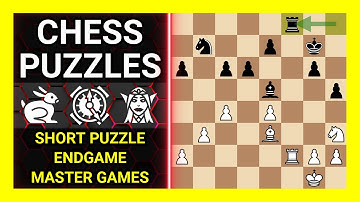 Chess Puzzles to Practice. Themes: Short puzzle, Endgame, Master games. Learn Chess