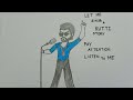 Oru kutty story master drawing  singing drawing step by step