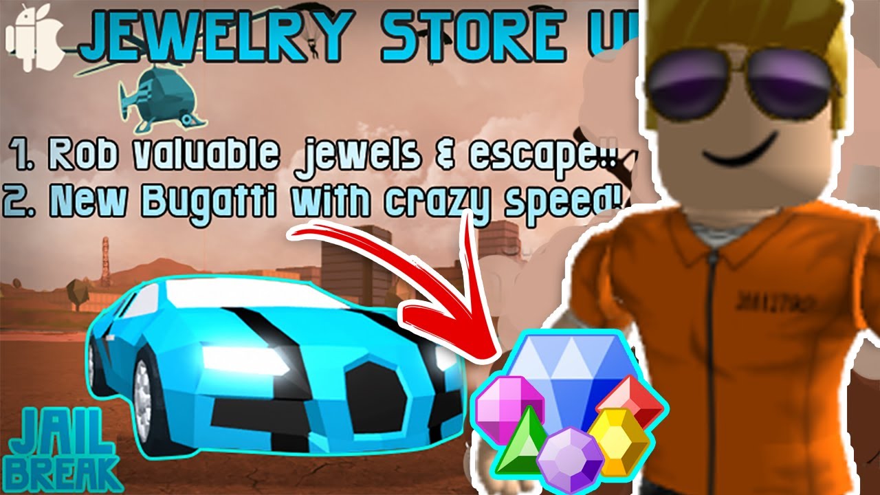 LETS GET SOME JEWELS Roblox Jailbreak (JEWELRY STORE UPDATE