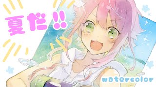 Inthoor トレース台 水彩色鉛筆でゆめかわ系男子描いてみた オリジナル とんとろtontoro Inthoor トレース台 水彩色鉛筆でゆめかわ系男子描いてみた オリジナル とんとろtontoro