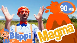 Blippi's Adorable Volcano Expedition | BLIPPI| Kids TV Shows | Cartoons For Kids | Fun Anime