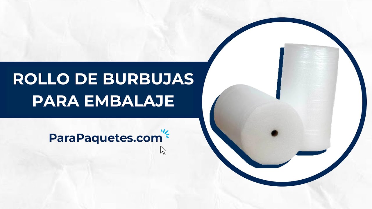 Rollo Burbujas Embalaje, Papel de Burbujas para Embalar, Plástico de Burbujas  para Mudanzas, Embalajes y Cajas. Medida 50 cm x 10 m de longitud -  Ofituria : : Oficina y papelería