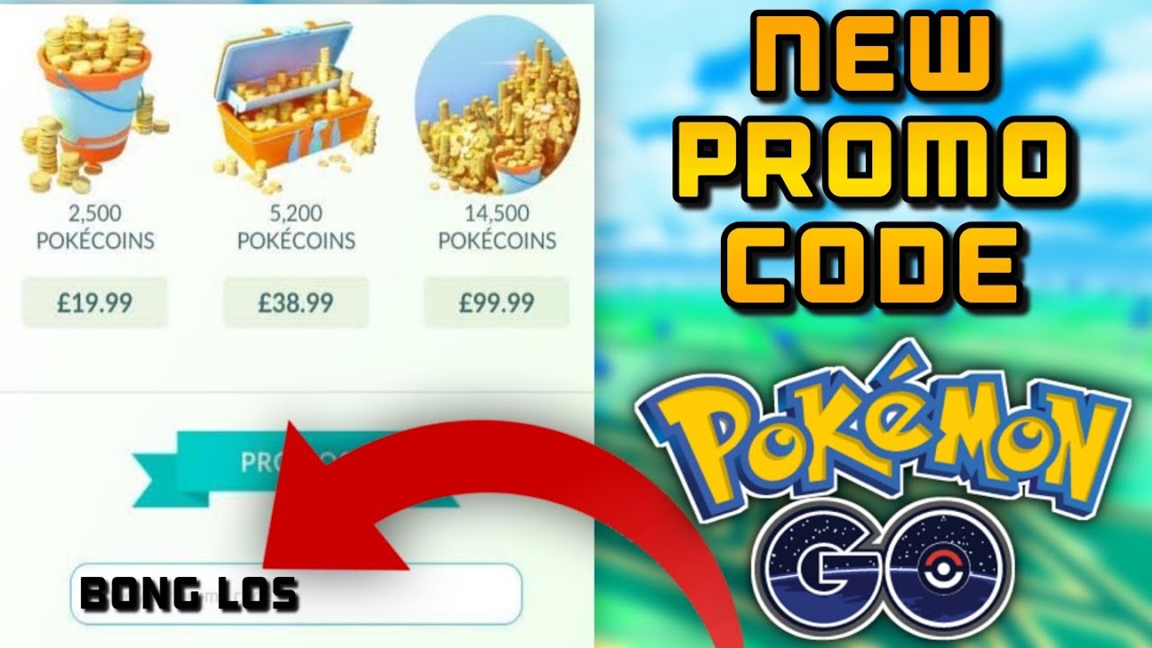 NEW POKEMON GO PROMO CODE!! YouTube