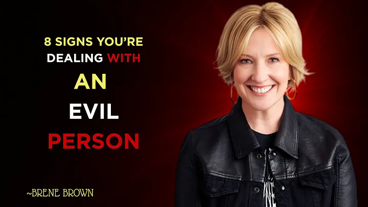 5 Signs You’re Dealing with an Evil Person (Must Watch!) || BRENE  BROWN BEST SPEECH