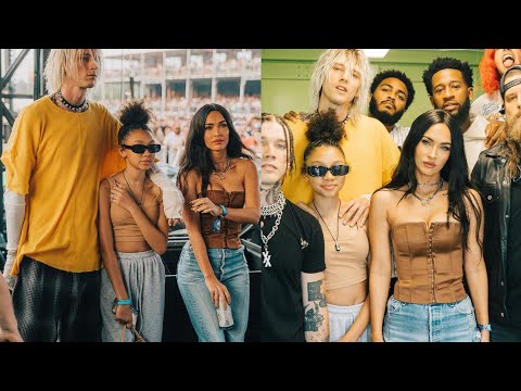 Video: Megan Fox Appears In Public With A Massive Diamond Ring Sparking Engagement Rumors To Rapper MGK