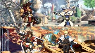 Guilty Gear -Strive- vs Guilty Gear Xrd Rev 2: Sol Badguy's Moveset comparison (All Normals)