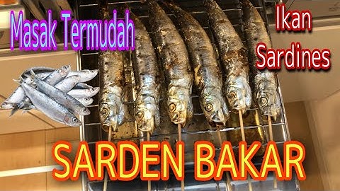 RESEP MASAK IKAN SARDEN BAKAR TERMUDAH